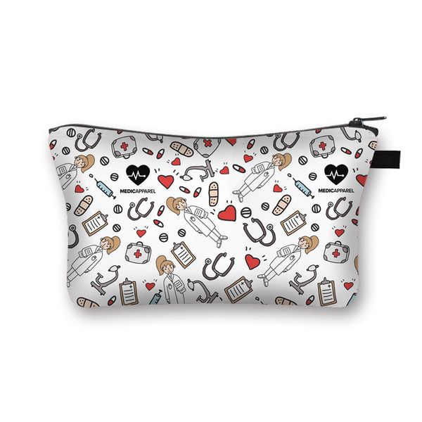 nurse ecg printing women cosmetic bags lovely casual travel portable storage handbags makeup bag toiletry bags
nurse ecg printing women cosmetic bags lovely casual travel portable storage handbags makeup bag toiletry bags