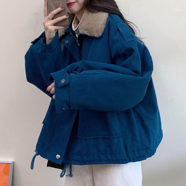 clothes female autumn winter korean version thickening keep warm jacket long-sleeved all-matching cotton-padded1, Black
clothes female autumn winter korean version thickening keep warm jacket long-sleeved all-matching cotton-padded1, Black