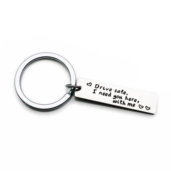 keychains oeinin arrtracive keychain fashion keychain, safe driving i need you by my heart alloy stainless steel brelok, Silver
keychains oeinin arrtracive keychain fashion keychain, safe driving i need you by my heart alloy stainless steel brelok, Silver