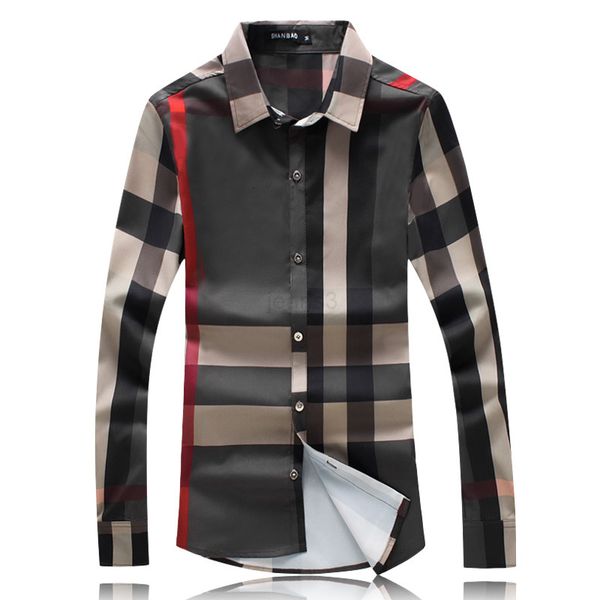 new 2022 spring plaid cotton shirt long-sleeved men's high-end warm fashion casual iron-trend, White;black
new 2022 spring plaid cotton shirt long-sleeved men's high-end warm fashion casual iron-trend, White;black