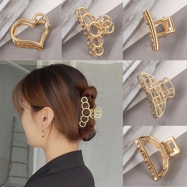 hair accessories korean women metal hollow fashion barrettes clips crab geometric hairpins girls hairgrip headwear
hair accessories korean women metal hollow fashion barrettes clips crab geometric hairpins girls hairgrip headwear