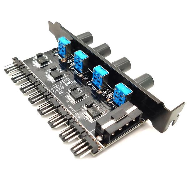 pc diy 8 channels fan hub cooling fan speed controller for cpu case hdd vga pwm pci bracket power by sata/4pin control
pc diy 8 channels fan hub cooling fan speed controller for cpu case hdd vga pwm pci bracket power by sata/4pin control