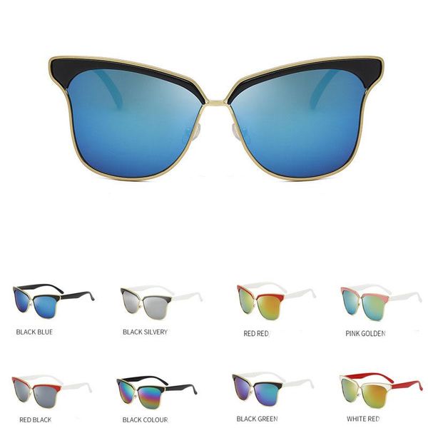 sunglasses vintage women for men lady trendy design gradient color sun glasses retro shades mirror uv 400 eyewear, White;black
sunglasses vintage women for men lady trendy design gradient color sun glasses retro shades mirror uv 400 eyewear, White;black