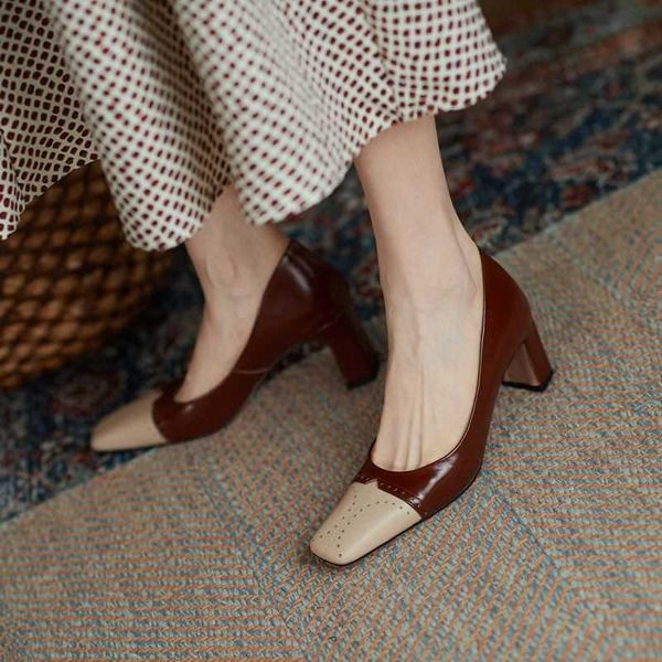 allbitefo thick heels genuine leather square toe party women shoes brand high heels alons hauts femme women heels size:33-43 210611, Black
allbitefo thick heels genuine leather square toe party women shoes brand high heels alons hauts femme women heels size:33-43 210611, Black