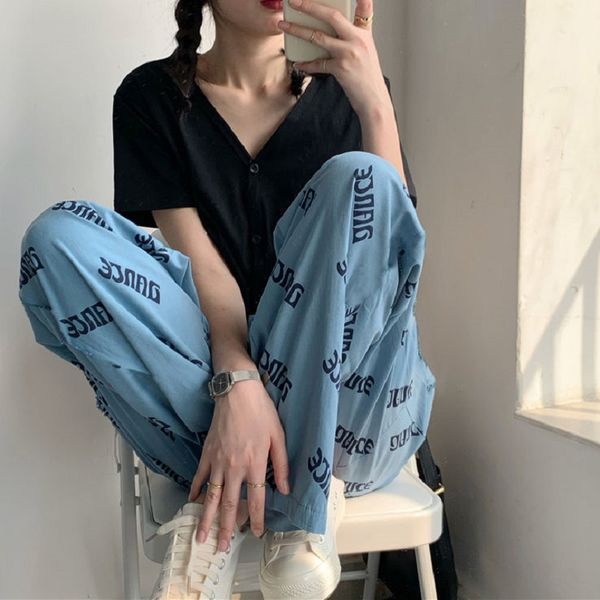 2021 wide leg pants women summer korean style high waist pants for women print casual oversize trousers women plus size, Black;white
2021 wide leg pants women summer korean style high waist pants for women print casual oversize trousers women plus size, Black;white