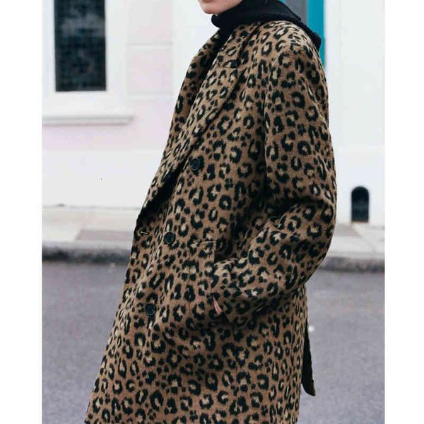 women's trench coats za nova oversized casual casaco de lã outono inverno feminino retro leopardo impressão outwear manga longa molx, Tan;black
women's trench coats za nova oversized casual casaco de lã outono inverno feminino retro leopardo impressão outwear manga longa molx, Tan;black