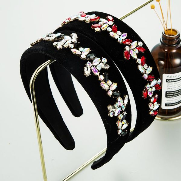 hair clips & barrettes fashion baroque polychromatic crystal band women's gorgeous rhinestone velvet party accessories, Golden;silver
hair clips & barrettes fashion baroque polychromatic crystal band women's gorgeous rhinestone velvet party accessories, Golden;silver