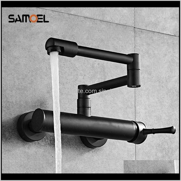 brass black wall mounted dual hole kitchen sink foldable mixer tap rotating cold water faucets b3318 t200424 uo5jo xfvcr 
brass black wall mounted dual hole kitchen sink foldable mixer tap rotating cold water faucets b3318 t200424 uo5jo xfvcr