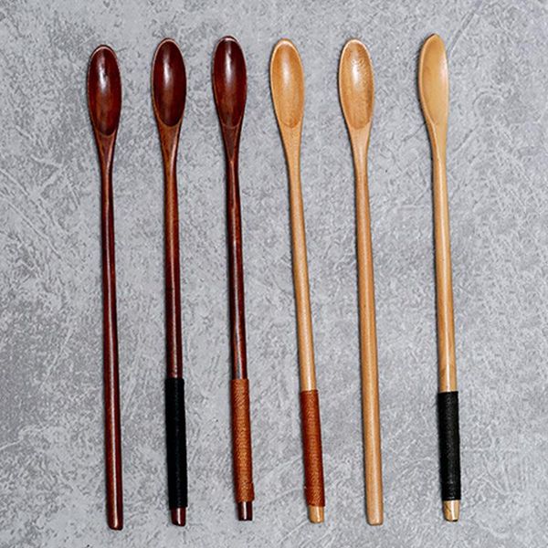 spoons handle natural wooden spoonlong thin teaspoon coffee winding line design mixing stirring spoon kitchen supplies tableware
spoons handle natural wooden spoonlong thin teaspoon coffee winding line design mixing stirring spoon kitchen supplies tableware