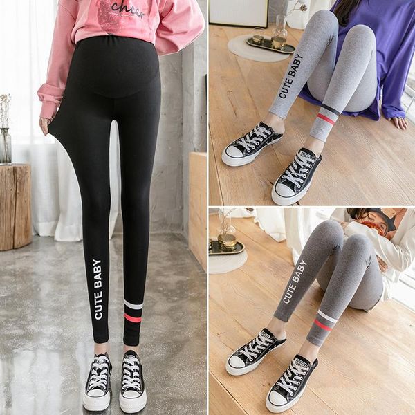 890# spring korean fashion chic ins cotton maternity skinny legging adjustable belly clothes for pregnant women letter pregnancy, White
890# spring korean fashion chic ins cotton maternity skinny legging adjustable belly clothes for pregnant women letter pregnancy, White