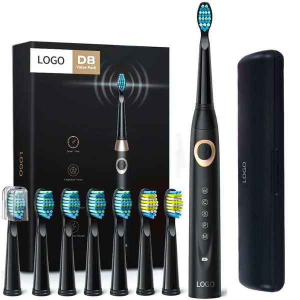 smart electric toothbrush sonic 5 mode rechargeable gift automatic replacement tooth brush waterproof whitenig
smart electric toothbrush sonic 5 mode rechargeable gift automatic replacement tooth brush waterproof whitenig