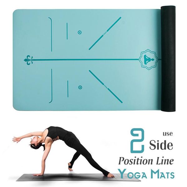 yoga mats double sided 183x60 cm position line pilates gym non slip fitness mat for beginner environmental gymnastics
yoga mats double sided 183x60 cm position line pilates gym non slip fitness mat for beginner environmental gymnastics