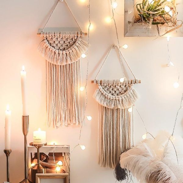 tapestries bohemia style macrame handmade wall hanging home decoration woven pure cotton tapestry geometric white decor
tapestries bohemia style macrame handmade wall hanging home decoration woven pure cotton tapestry geometric white decor