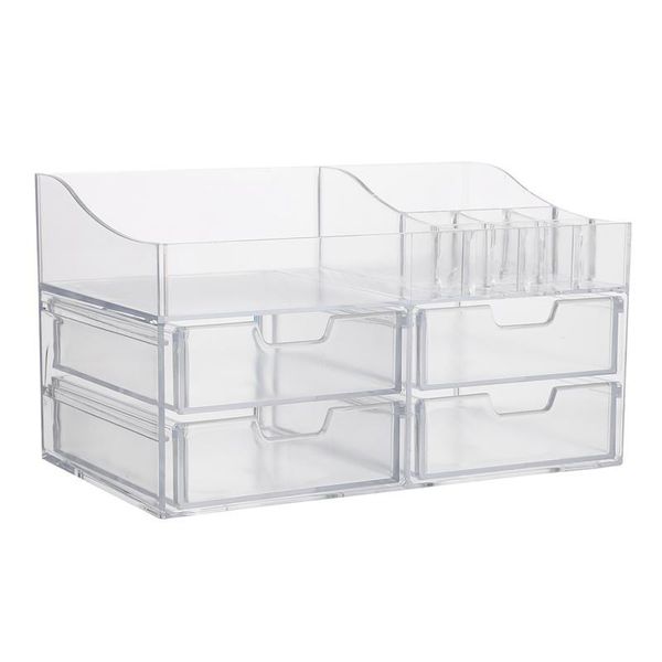 storage boxes & bins drawer makeup organizer lipstick brush box transparent multilayer deskcase type container
storage boxes & bins drawer makeup organizer lipstick brush box transparent multilayer deskcase type container