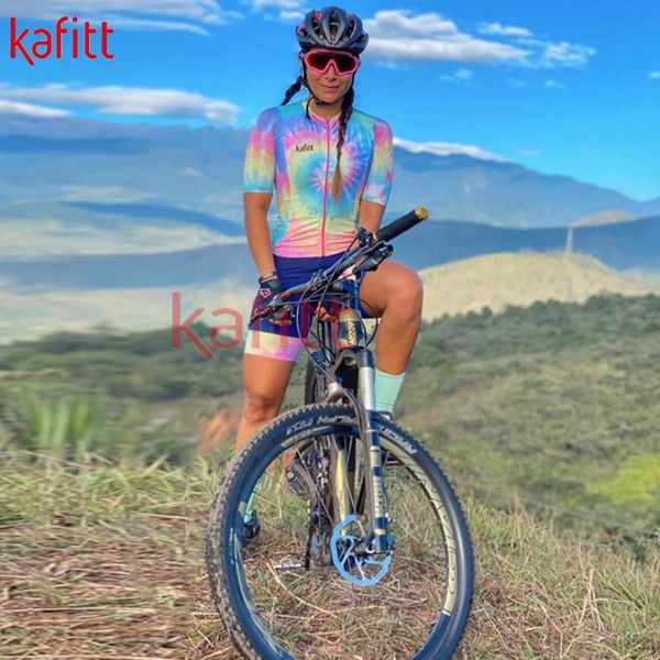 racing sets kafimacaquinho ciclismo feminino short-sleeved women's cycling jersey suit stretch lycra mountain bike summer, Black;blue
racing sets kafimacaquinho ciclismo feminino short-sleeved women's cycling jersey suit stretch lycra mountain bike summer, Black;blue