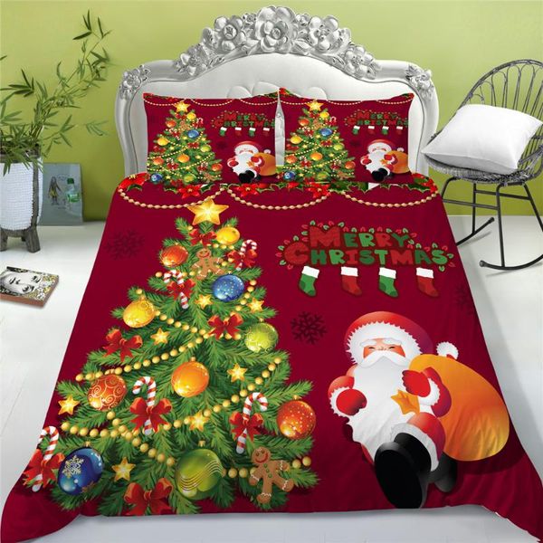 bedding sets set christmas comforter covers for kids child santa claus printed red background tree design festival bed gift
bedding sets set christmas comforter covers for kids child santa claus printed red background tree design festival bed gift