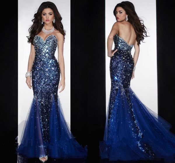 2021 vestidos new mermaid sweetheart open back crystals beaded sequined prom gown navy blue evening es custom made btt0, White;pink
2021 vestidos new mermaid sweetheart open back crystals beaded sequined prom gown navy blue evening es custom made btt0, White;pink