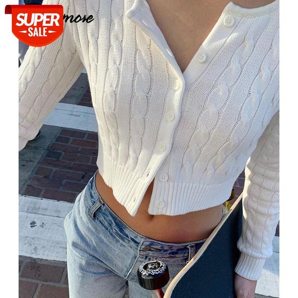 rockmore knitted button open stitch sweaters for women bodycon crop long sleeve harajuku koran winter clothes streetwear #3c0n, White
rockmore knitted button open stitch sweaters for women bodycon crop long sleeve harajuku koran winter clothes streetwear #3c0n, White