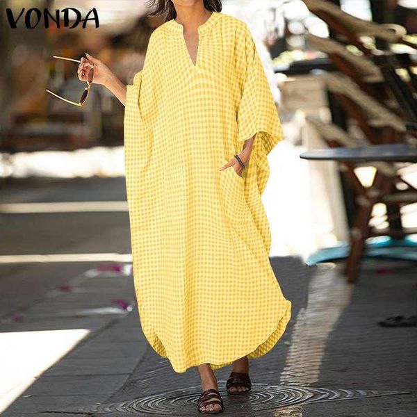casual dresses vonda plus size pathwork dress long sleeve v neck maxi holiday vestido robe femme bohemian sundress, Black;gray
casual dresses vonda plus size pathwork dress long sleeve v neck maxi holiday vestido robe femme bohemian sundress, Black;gray