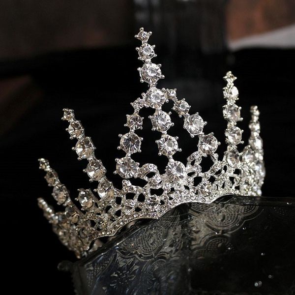 headpieces 2021 fashion baroque luxury crystal bridal crown tiaras light gold diadem for women bride wedding hair accessories, Silver
headpieces 2021 fashion baroque luxury crystal bridal crown tiaras light gold diadem for women bride wedding hair accessories, Silver