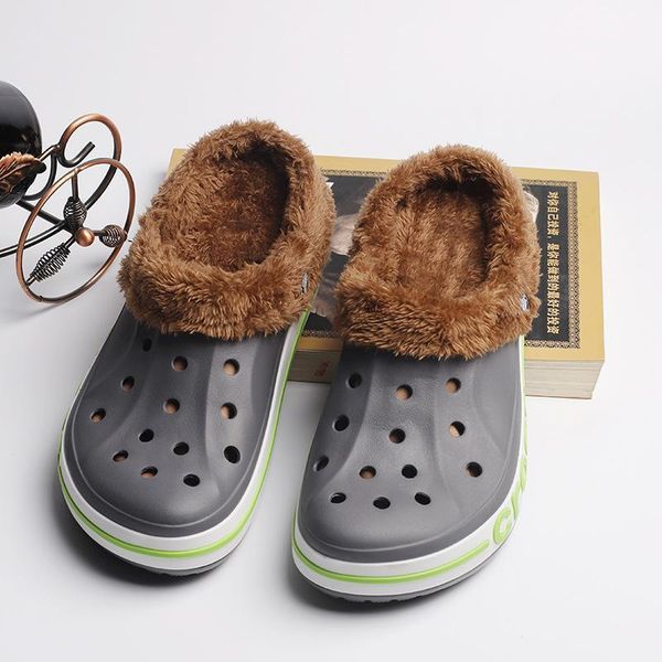 fashion women slippers furry hole shoes winter style removable cotton tow home antiskid wool sandals thick bottom beach1, Black
fashion women slippers furry hole shoes winter style removable cotton tow home antiskid wool sandals thick bottom beach1, Black