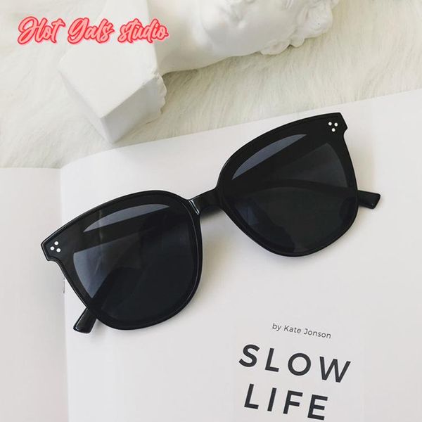 sunglasses gals rice nail korean version women fashion large frame eyewear accessories apparel gafas de sol uv400, White;black
sunglasses gals rice nail korean version women fashion large frame eyewear accessories apparel gafas de sol uv400, White;black