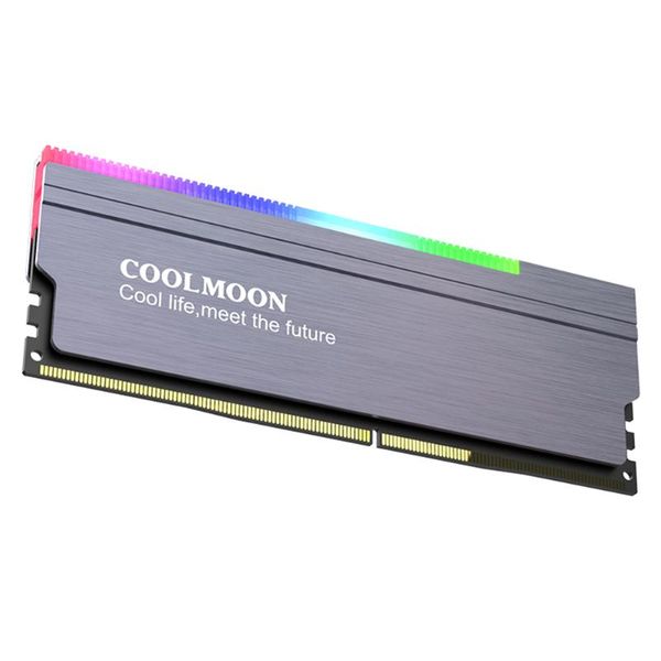 coolmoon cr-d134s argb ram heatsink heat spreader cooler for deskpc computer memory cool down quickly (grey)
coolmoon cr-d134s argb ram heatsink heat spreader cooler for deskpc computer memory cool down quickly (grey)