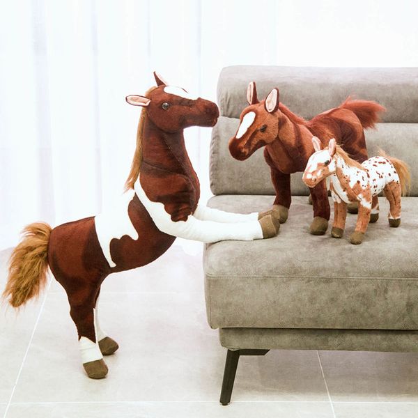 30cm/50cm simulation horse plush toy stuffed animal soft lifelike horse doll toys for girls children birthday gift home decor
30cm/50cm simulation horse plush toy stuffed animal soft lifelike horse doll toys for girls children birthday gift home decor