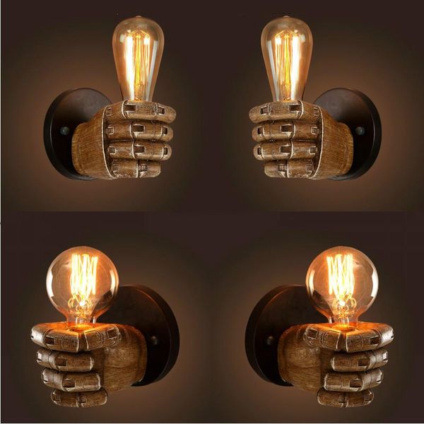 wall lamp 220v vintage resin fist lamps led bulbs corridor lights bedroom living room light holder home decoration e27
wall lamp 220v vintage resin fist lamps led bulbs corridor lights bedroom living room light holder home decoration e27