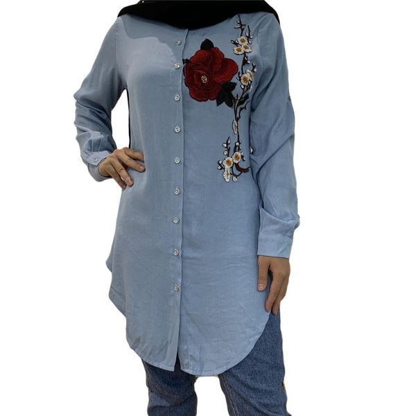 plus size 6xl denim blouse women long sleeve buttons shirts muslim fashion abaya turkish kaftan islamic clothing new, Red
plus size 6xl denim blouse women long sleeve buttons shirts muslim fashion abaya turkish kaftan islamic clothing new, Red