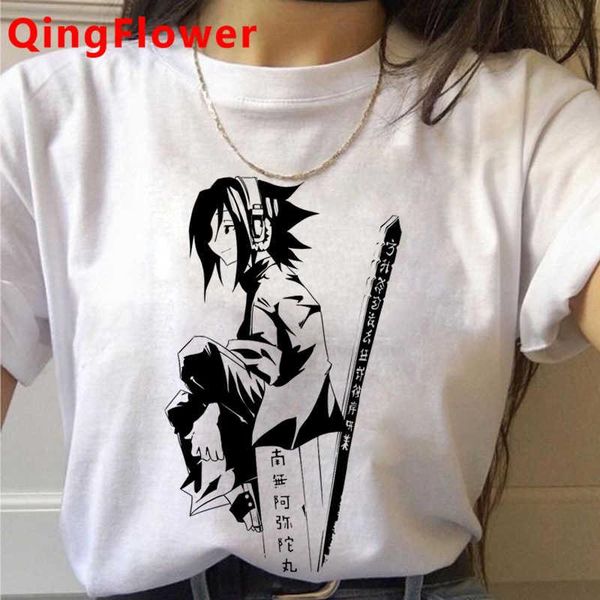 women's t-shirt shaman king yoh asakura amidamaru tshirt female harajuku casual 2021 tees tumblr aesthetic, White
women's t-shirt shaman king yoh asakura amidamaru tshirt female harajuku casual 2021 tees tumblr aesthetic, White