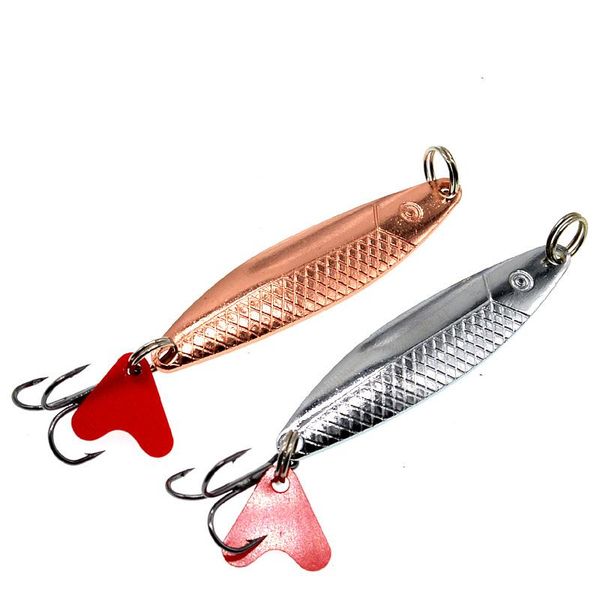 fishing hooks changdiao fish shape 6cm / 10g rose gold silver road sub sequin bait gear manufacturer direct sales
fishing hooks changdiao fish shape 6cm / 10g rose gold silver road sub sequin bait gear manufacturer direct sales