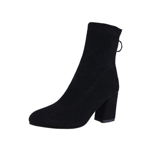 boots slyxsh autumn winter pointed toe square heel 2021 fashion simple shallow mouth flock comfortable zip high, Black
boots slyxsh autumn winter pointed toe square heel 2021 fashion simple shallow mouth flock comfortable zip high, Black