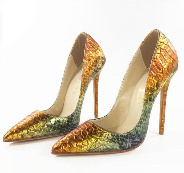 brand new celebrity style women high heels pumps python pattern 12cm stilettos pointed toe thin heels zapatos mujer, Black
brand new celebrity style women high heels pumps python pattern 12cm stilettos pointed toe thin heels zapatos mujer, Black