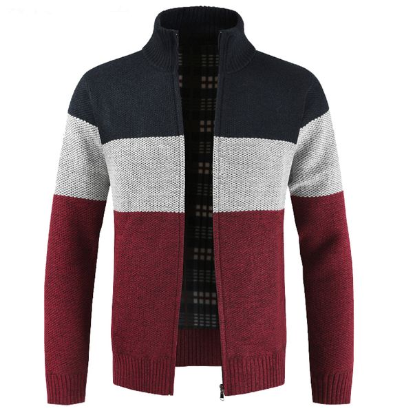 2021 new men's winter casual wool cardigan jumper autumn fashion striped pockets knit outwear coat sweater men 9f8s, White;black
2021 new men's winter casual wool cardigan jumper autumn fashion striped pockets knit outwear coat sweater men 9f8s, White;black