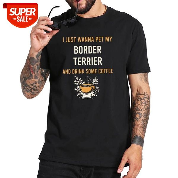 border terrier dog coffee t shirt comfortable 100% cotton tshirt eu size soft tee #kr0z, White;black
border terrier dog coffee t shirt comfortable 100% cotton tshirt eu size soft tee #kr0z, White;black