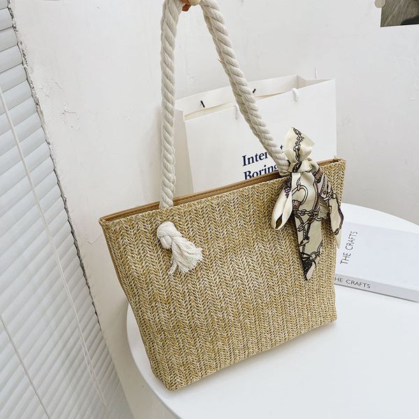 discount sales promotionshoulder large capacity female 2021 new summer fashion straw woven handbag silk scarf tote bag factory direct sale
discount sales promotionshoulder large capacity female 2021 new summer fashion straw woven handbag silk scarf tote bag factory direct sale
