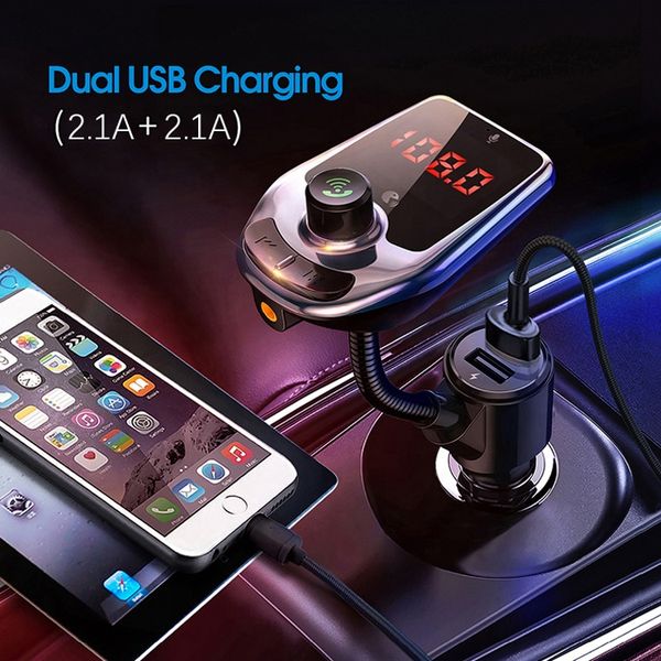 d5 dual usb port bluetooth car kit fm transmitter receiver quick charger aux hand mp3 music player multi-function screen display tf card u d
d5 dual usb port bluetooth car kit fm transmitter receiver quick charger aux hand mp3 music player multi-function screen display tf card u d