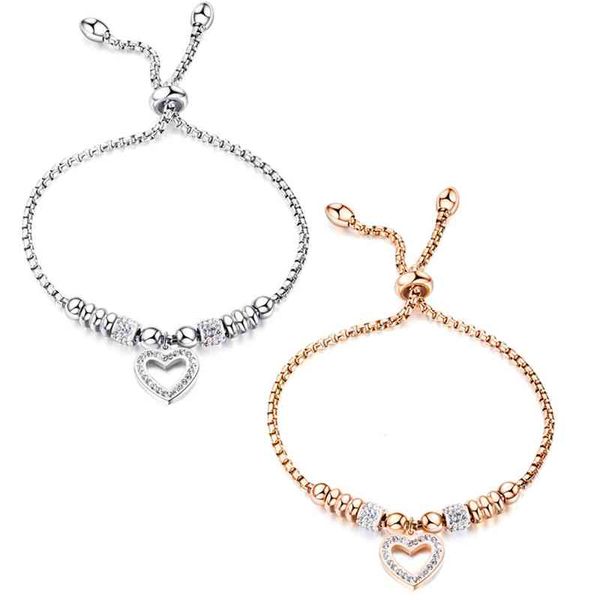 instyle adjustable heart shape love cz stone rose gold plated customize stainless steel bracelets for women, Golden;silver
instyle adjustable heart shape love cz stone rose gold plated customize stainless steel bracelets for women, Golden;silver