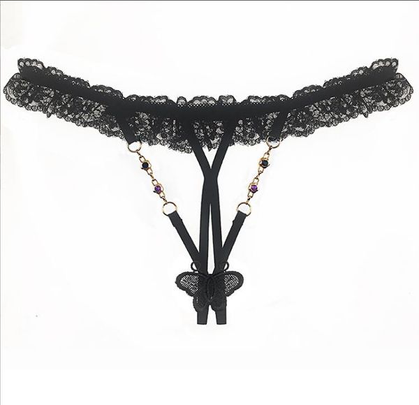 women lace briefs rhinestone g-string thong panties crystal beaded chain low rise t-back underwear black red white yellow pink blue, Black;white
women lace briefs rhinestone g-string thong panties crystal beaded chain low rise t-back underwear black red white yellow pink blue, Black;white