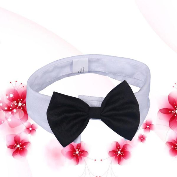 adjustable dog bow tie neck tie pet white and black cotton british style collar - size
adjustable dog bow tie neck tie pet white and black cotton british style collar - size