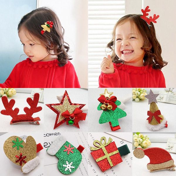 hair accessories cartoon christmas gifts girl clips barrettes ornament headband children hairpins, Slivery;white
hair accessories cartoon christmas gifts girl clips barrettes ornament headband children hairpins, Slivery;white