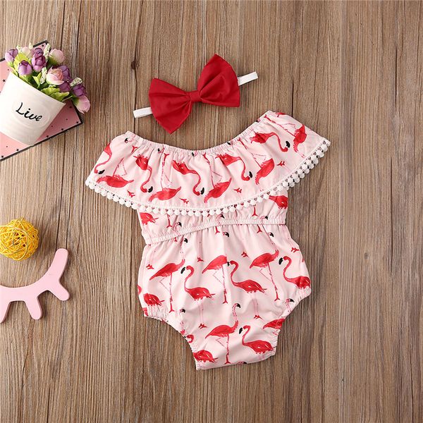 0-24m baby girl bow sleeveless romper girls floral off shoulder tassel jumpsuit infant outfits summer flamingo sunsuit, Blue
0-24m baby girl bow sleeveless romper girls floral off shoulder tassel jumpsuit infant outfits summer flamingo sunsuit, Blue