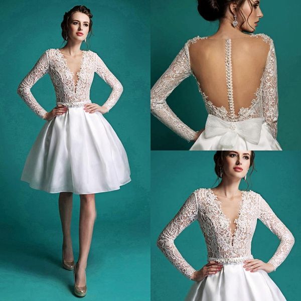 new vestido de noiva lace 2021 short champagne tulle pearls bride es knee length illusion back wedding gowns ajcu, White
new vestido de noiva lace 2021 short champagne tulle pearls bride es knee length illusion back wedding gowns ajcu, White
