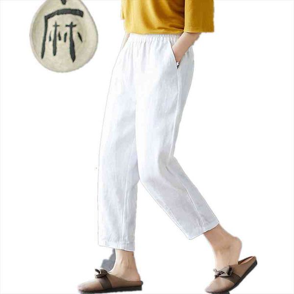 cotton linen trousers loose casual women capri solid color harem plus size womens summer, Black;white
cotton linen trousers loose casual women capri solid color harem plus size womens summer, Black;white