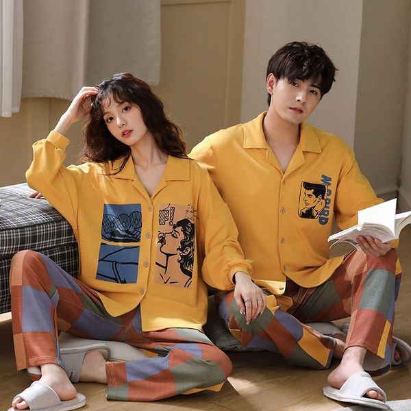 quality autumn and winter cotton lovers' pajamas women's long sleeve pants, White
quality autumn and winter cotton lovers' pajamas women's long sleeve pants, White