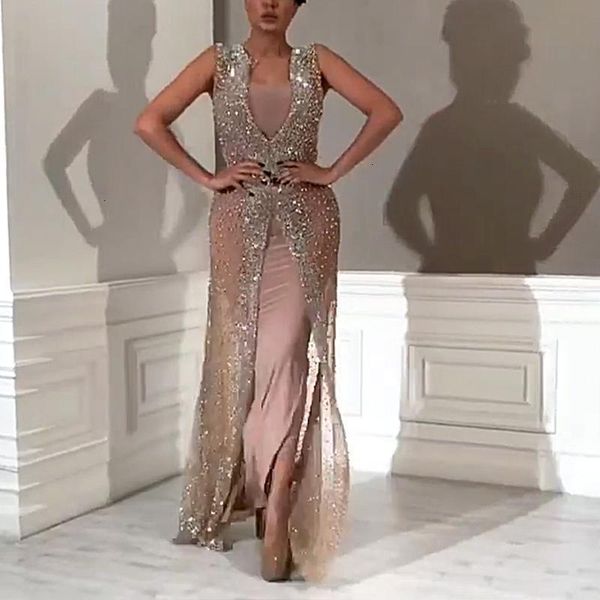 luxury new 2021 pink sparkle two pieces arabic dubai evening es beaded sequins prom party gowns formal vestidos de noiva ntzl, Black;red
luxury new 2021 pink sparkle two pieces arabic dubai evening es beaded sequins prom party gowns formal vestidos de noiva ntzl, Black;red
