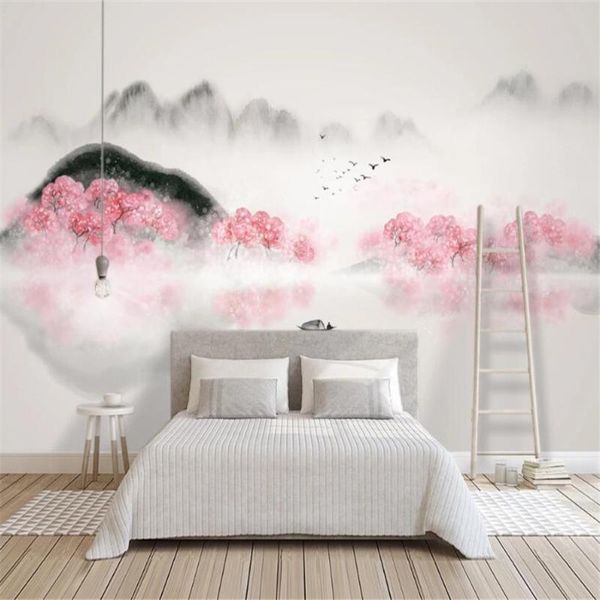 wallpapers milofi custom 3d wallpaper mural ink landscape peach blossom living room bedroom background wall decoration painting
wallpapers milofi custom 3d wallpaper mural ink landscape peach blossom living room bedroom background wall decoration painting