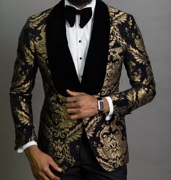 brand new paisley wedding tuxedos black shawl lapel groom tuxedos fashion men blazer 2 piece suit prom/dinner jacket custom made(jacket+pant, Black;gray
brand new paisley wedding tuxedos black shawl lapel groom tuxedos fashion men blazer 2 piece suit prom/dinner jacket custom made(jacket+pant, Black;gray