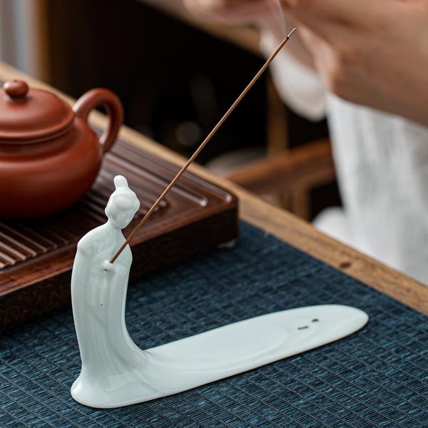 fragrance lamps visijimi ladies ceramic incense burner thin line retro chinese style sandalwood seat ornaments home accessories
fragrance lamps visijimi ladies ceramic incense burner thin line retro chinese style sandalwood seat ornaments home accessories